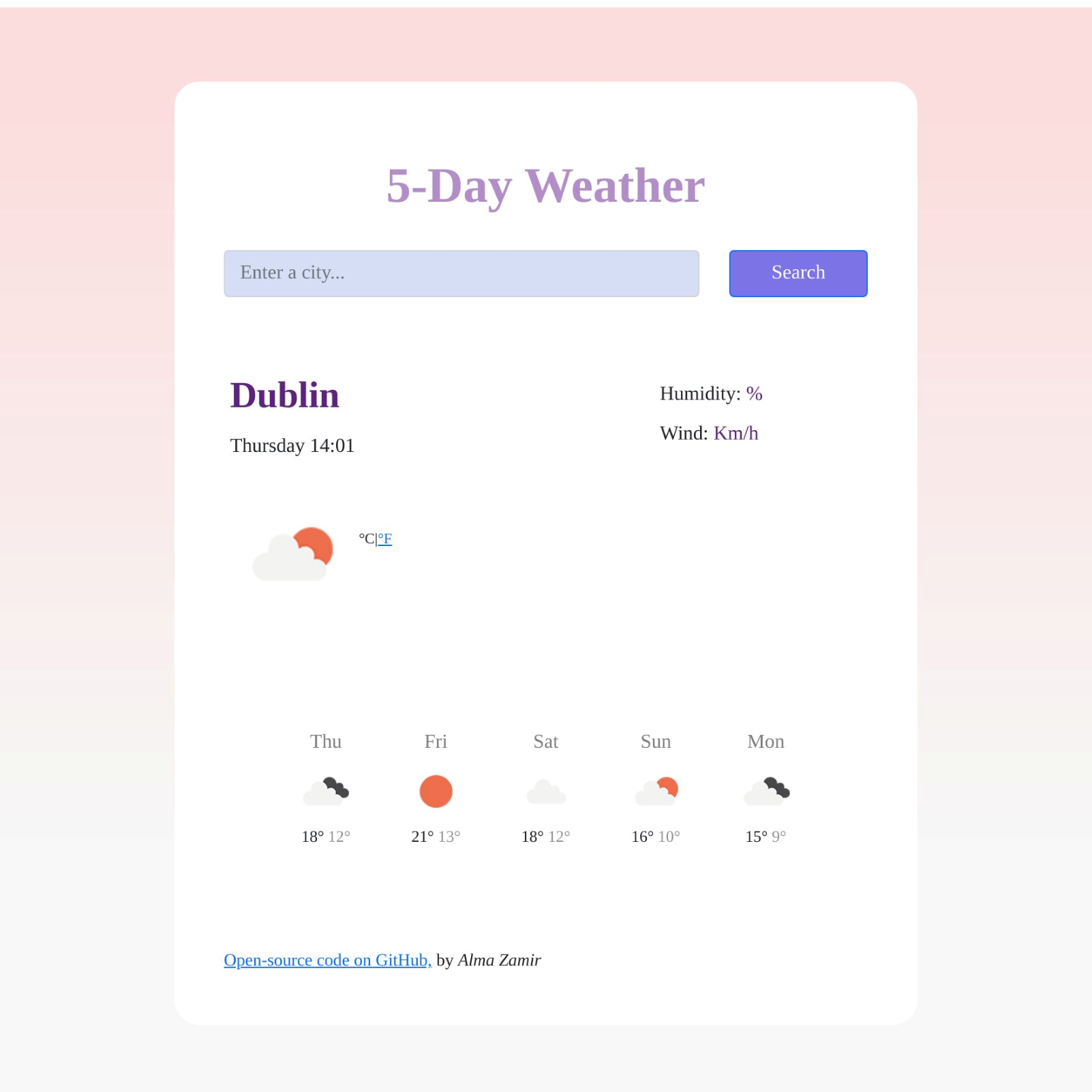 Weather Project